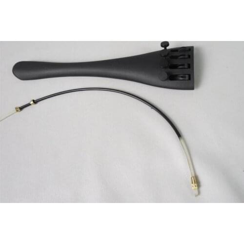 NEW Cello part,2pcs Carbon fiber cellio tailpieces 3/4-4/4 with tail gut