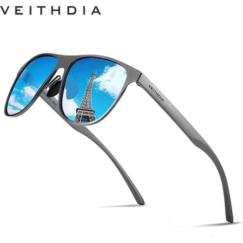 New VEITHDIA Brand Unisex Stainless Steel Sunglasses Polarized Eyewear Accessories Male Sun Glasses For Men/Women gafas VT3920