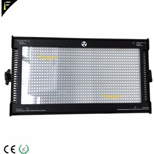 New Red/Green/Blue Tri Color LED Strobes DMX512 Nigh Club DJ Strobe Flash Light Fixtures 1000 Watt Strong Power