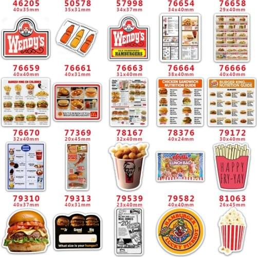 10 pcs Food Resin Flatback for Hair Bows Planar Resin Crafts Custom Resin for DIY Phone Decorations PR42605