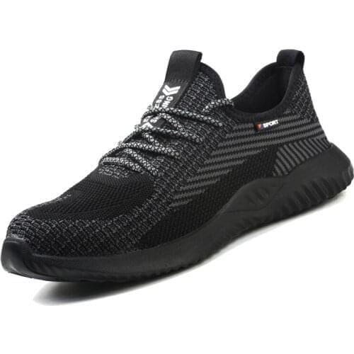 Work Sneakers Safety Indestructible Shoes Steel Toe Work Safety Boot Anti-puncture Safety Shoes Work Boots Men Shoes Footwear