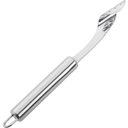 Stainless Steel Coiled Chili Core Remover Seed Picker Cut Core Remover Clean Fruit Spiralizer Kitchen Small Tool