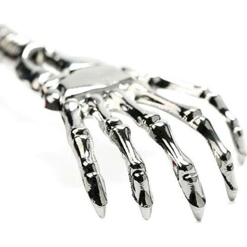 Steel Back Scratcher Telescopic Scratching Back Massager Scraper Health Care Itch Body Telescoping Extendable Tool Q5B5