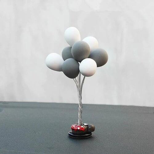 2019 Hot Sale Car Ornament Colourful Balloon Decoration Auto Interior Accessories Car Product Car Supplies Creative Gift