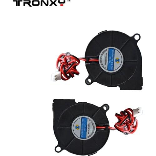 High quality Extruder cooling fan turbo blower 50mm*50mm*15mm DC 12V for 3D printer DIY