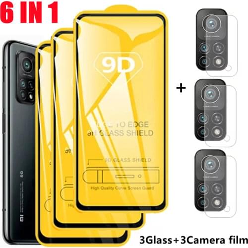 Full Cover Tempered Glass For Xiaomi Mi 10T 9T Pro Screen Protector For Xiaomi Redmi 7 8 9 9A 9C Note 5 Plus 7 8T 9T Camera Film