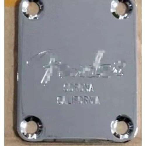 1 Set Electric Guitar Neck Plate Neck Plate Fix Tele Guitar Neck Joint Board - Including Mounting Screws