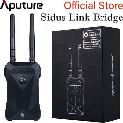 Aputure Sidus Link Bridge 2.4GHz Bluetooth Wireless Transceiver Legacy Fixtures for Aputure HR672 Tri-8 LS 1 LS 120D LS 300D
