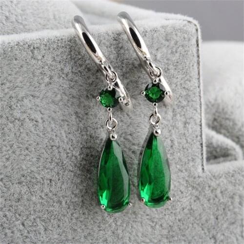 Zircon Earrings Women Ears Fashion Jewelry Accessories Titanium Steel Earings Female Gifts Party Body Jewelry Decorations 2019