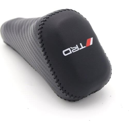For Toyota 4Runner 2010-2021 Carbon Style Automatic Transmission Gear Shift Knob Protector Cover Car Styling