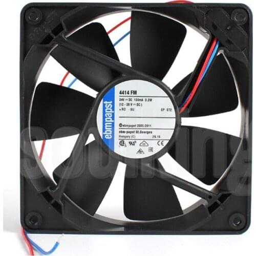 4414FM 24V 3.2W 12025 12cm double ball axial flow fan 6months Warranty