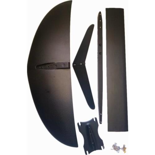Surf Foil Hydrofoil Pure Carbon Wings+Aluminum fuselage mast plate Hydrofoils for SUP Kite surf L
