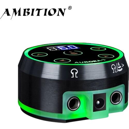 Ambition Aurora 2 Tattoo Power Supply fonte Source Touch Screen Professional studio Supplies