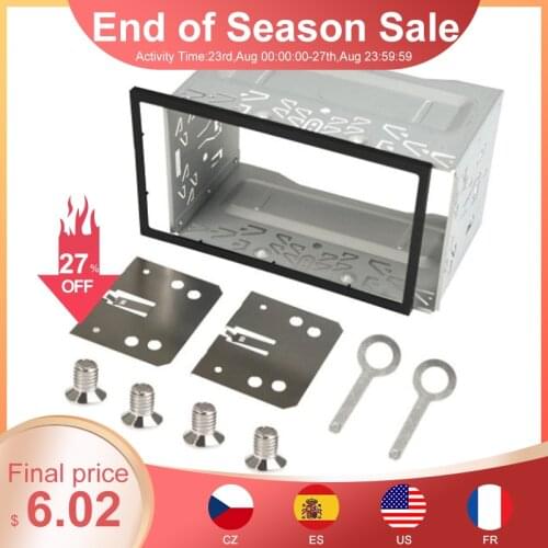 2Din Fittings Kit Radio Head Unit Installation Frame General 2Din Fittings Kit Automotive Accessory Kit For Car Radio Player Box