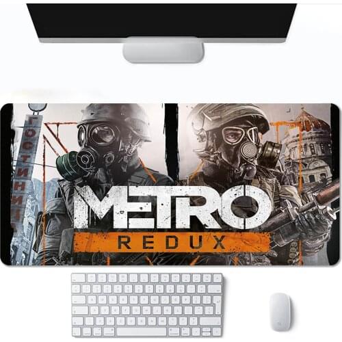 Metro 2033 Mouse Pads Mousepad Company Pad Large Desk Mause Anime Cute Big Mousepepad Cheap Gaming Laptop Rubber Gamer Pc Table