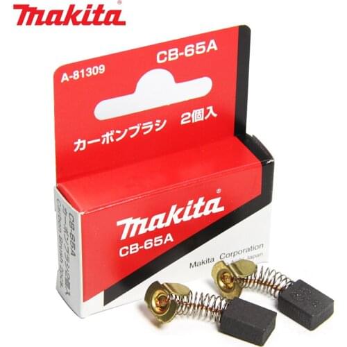 Original Makita CB65A Carbon Brushes for electric motor Power Tools Spare Parts 5 x 8 x 11.5mm CB65 CB72 CB76 CB52 CB53
