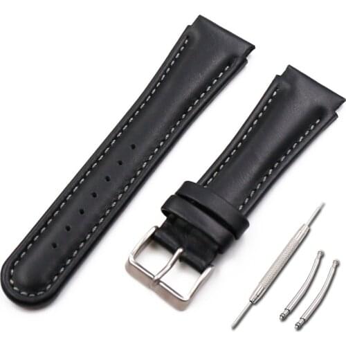 Watch accessories pin buckle leather strap men suitable Suunto X-LANDER Landes Spartan Warrior outdoor sports strap watch band
