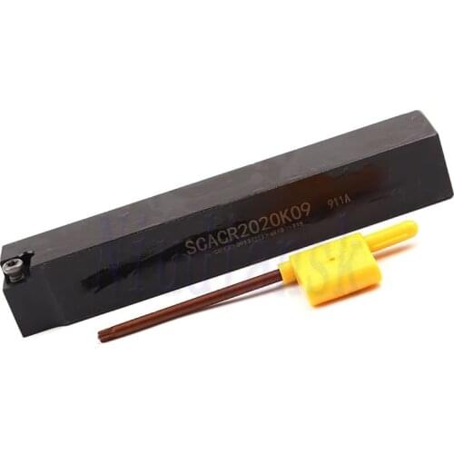 SCACR0808 SCACR1010H06 External Turning Tool Arbor CNC Lathe Tools SCACR1212 SCACR1616H09 Tool Holder SCACR2020K09 Turning Tool