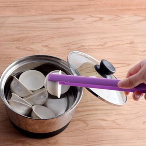 Food Silicone Tong Kitchen Tongs Silicone Non-slip Cooking Clip Clamp BBQ Salad Tools Grill Kitchen Accessories