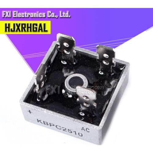 1PCS KBPC2510 25A 1000V bridge rectifier new original