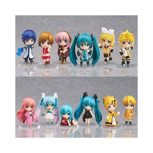 12/set Miku figure deep sea girl Collection Model Toys