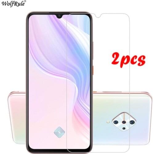 2PCS For Vivo Y9S V17 Glass For Vivo S1 Pro Tempered Glass HD Full Glue Screen Protector Protective Glass For Vivo V17 Y9S Glass