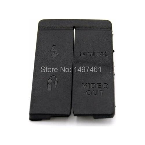 2PCS USB HDMI A/V out Rubber Cap / Cover OEM Replacement for Canon EOS 5D Mark II; 5D2 5DII DS126201 SLR