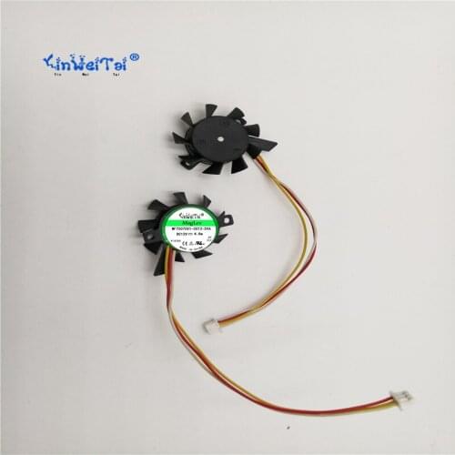 2PCS FAN For HA2510M-X 5V 0.1A 5500RPM The pitch of two 23 mm single ball notebook CPU fan Series CPU Cooling Fan