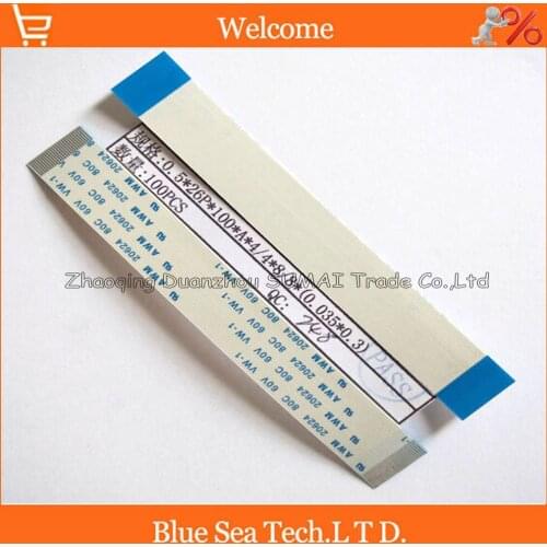 20 pcs/lot FFC/FPC Flexible Flat Cable 0.5mm pitch 26 pin 100mm Isotropy or Anisotropy cable,AWM 20624.80C 60V VW-1