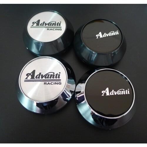 4pcs Advanti Racing Car Wheel Center Cap Hubs 65mm Logo Emblem Badge Rims Cover Car Styling Accessories
