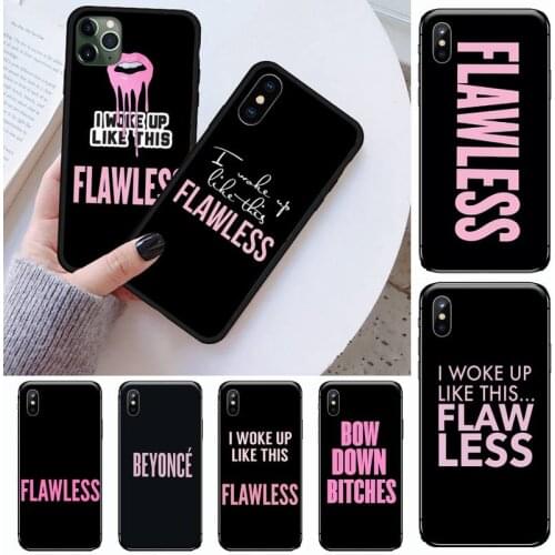 BEYONCE I BEEN DRINKIN WOKE UP FLAWLESS Phone Case for iPhone 11 12 pro XS MAX 8 7 6 6S Plus X 5S SE 2020 XR