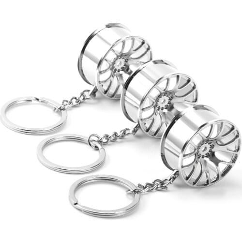 Wheel Rim Keychain Key ring 5D Keychain Car Accessories for Kia Rio Ceed Sportage Cerato Soul Sorento ALFA ROMEO 147 159 156