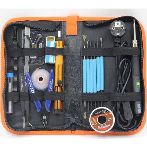 CXG DS60S 220V/ 60W EU high quality Soldering Irons Digital display welding station Toolkit