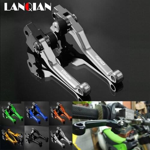For Kawasaki KDX125SR Dirt Bike Pivot Lever Motorcycle Brake Clutch Lever KDX 125SR 1990 1992 1993 1994 1995 1996 1997 1998 1999