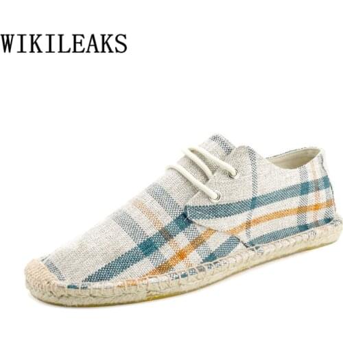 Espadrilles Men Breathable Shoes Mens Canvas Shoes Casual Summer Shoes Men 2020 Zapatos De Hombre Tenis Masculino Buty Meskie