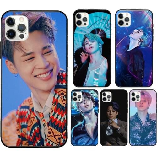 Jimin Park Ji min Cover Case For iPhone XR X XS MAX 12 Mini 11 Pro Max 5S 6S 7 8 Plus SE 2020 Coque