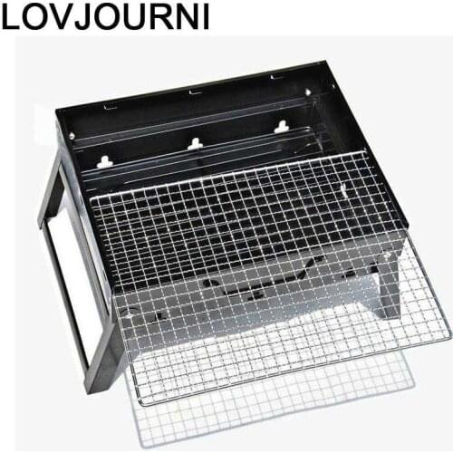 Churasqueira Barbeque Rotisserie Garden Korean Machine Mini Outdoor Grill De Carbon Parrilla Kebab Churrasco Barbacoa Barbecue