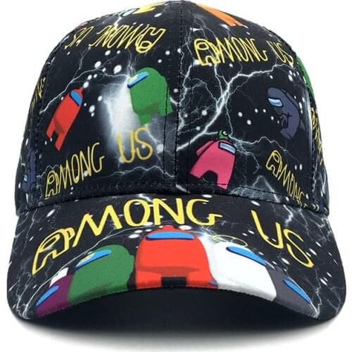 New fashion Cartoon Game Among Us Hat Baseball Trucker Caps snapback dad hat Hip Hop Hats for Men Women Cosplay Gift