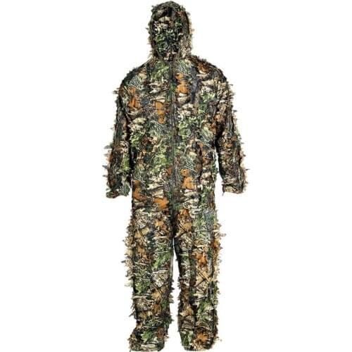 New Hunting CS Cosplay Clothes 3D Maple Leaf Bionic Ghillie Camouflage Suit Leaf Lightweight Two-piece Outdoor Hunting Ghillie