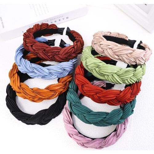 Hairband for Women Hair Accessories Girls Cute Hiar Hoops Fashion Velvet Headband 2021