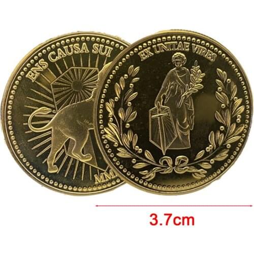 Metal Alloy Reeves Hotel Coins Fan Collection Gift Costume Props John Wick Continental Hotel Coin Cosplay Keanu