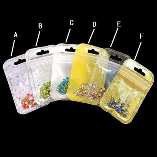 5.5cm*9cm Self Seal Zipper Plastic Retail Packaging Bag, Party Bag Package Hang Hole 3000Pcs/lot