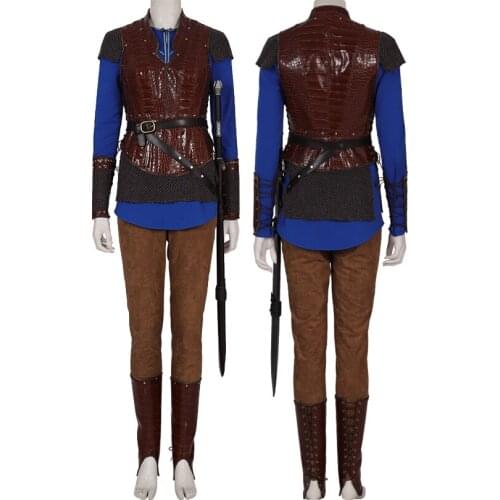 Adult Wome Lagertha CosplaySuits Costume Outfit Halloween Party Full Props Suit
