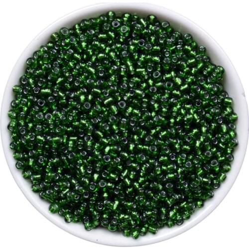 1000pcs/lot 2mm Deep Green Charm Czech Glass Seed Spacer Beads For Jewelry Making Handmade DIY Finding Crafts