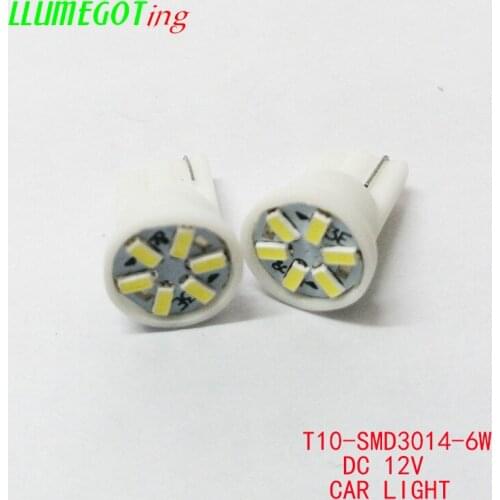 20pcs T10 W5W 194 168 White 12V 3014SMD Car Interior Dome Side Marker Lights Lamp For BMW For Volkswagen VW for Passat for Golf