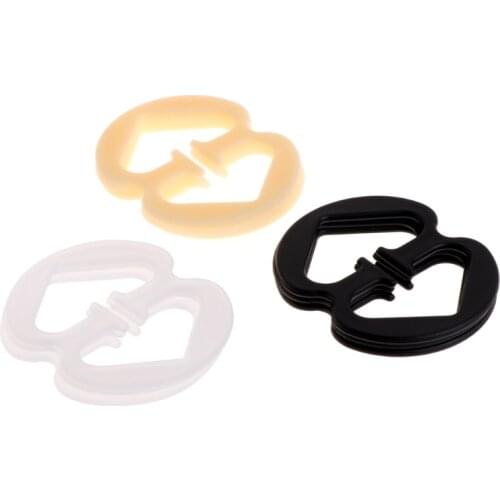 9 Pcs Buckles For Bra Strap Anti Slip Exposure Proof Adjustable Clips Racer Back XX9D