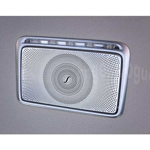 Car Makeup mirror decoration cover sticker For Mercedes Benz 2016-2017 E-class W213/ 2015-2017 C-class W205