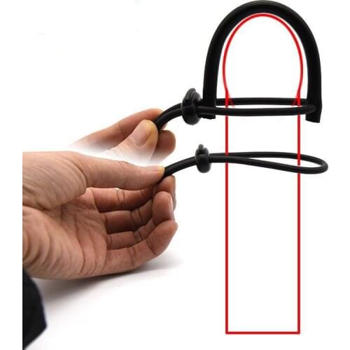 ESTIM Sex Products Electric Conductive Rubber Glans Ring Sex Toys For Men