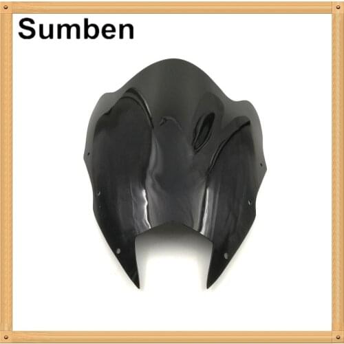FZ8S Fazer 10-15 Windshield Double Bubble Windscreen Front Glass Shield for Yamaha FZ8-S FAZER 2010 2011 2012 2013 2014 2015