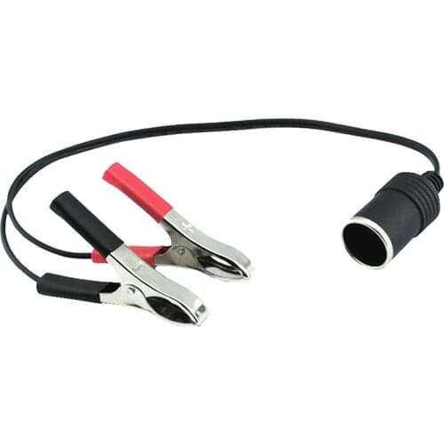 Cigarette Lighter Socket Automotive Electronics Power Supply 30A Battery Clip To Car Lighter Socket